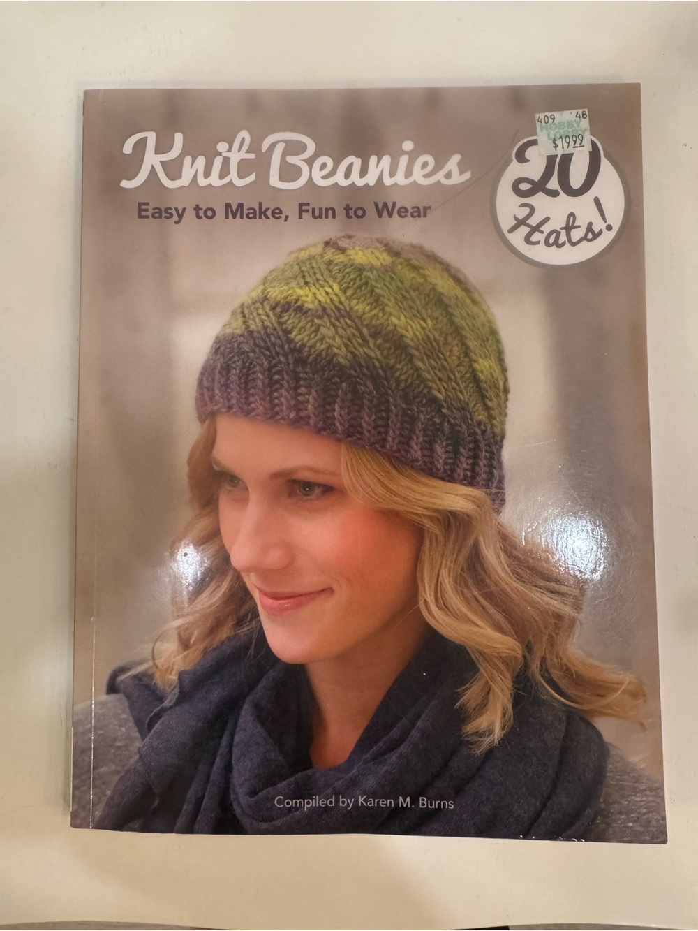 🧶 Knit Beanies 20+ Hat Patterns Knitting Book Martingale 2016 First Printing